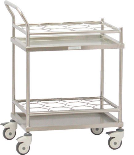 不锈钢推车 - YFQ-T24 - Jiangsu Yongfa Medical Equipment Technology - 移动式