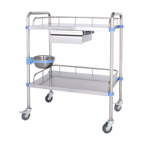 不锈钢推车 - YFQ-T75 - Jiangsu Yongfa Medical Equipment Technology - 移动式