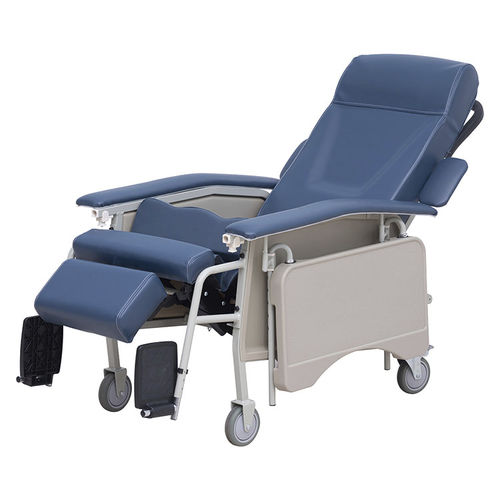 斜躺式休息椅 - YFY-R03 - Jiangsu Yongfa Medical Equipment Technology - 电动 / 带脚托 / 带滑轮