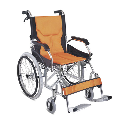 手推轮椅 - YF863LAJPF4 - Jiangsu Yongfa Medical Equipment Technology - 全地形 / 带脚托 / 铝质边框