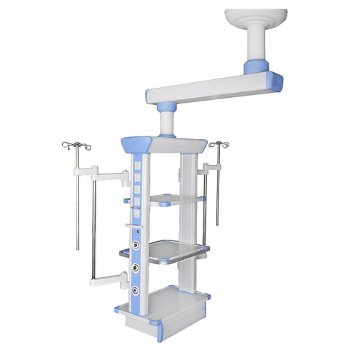 吊顶医用吊塔 - YF-EP-01S(II) - Jiangsu Yongfa Medical Equipment Technology - 重症监护 / 单臂式 / 固定