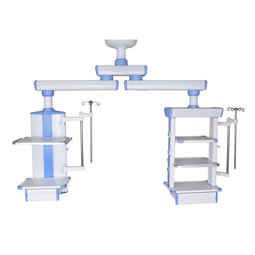 吊顶医用吊塔 - YF-SP-01D - Jiangsu Yongfa Medical Equipment Technology - 用于手术室 / 2臂式