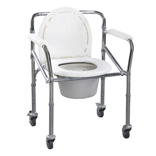 带扶手座厕椅 - YF-CO05 - Jiangsu Yongfa Medical Equipment Technology - 带轮