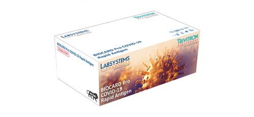 COVID-19新冠病毒快速诊断套装 - Biocard Pro  - Trivitron Healthcare - 抗原 / SARS-COV-2 / 鼻咽