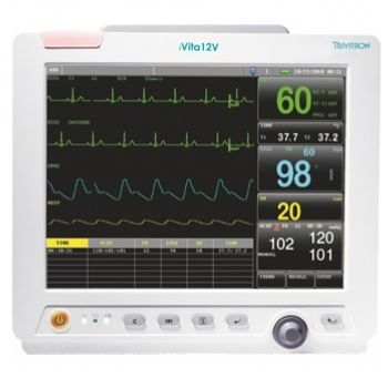 心电图监护仪 - iVita 12V - Trivitron Healthcare - 温度 / PNI / SpO2