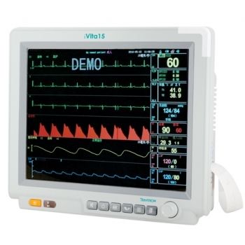 便携式病人监护仪 - IVita 15 - Trivitron Healthcare - 紧凑型 / ECG / RESP