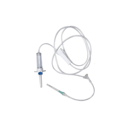 带Y型连接器输液器 - Lars Medicare Pvt Ltd. - 带龙头阀 / 带滴水室 / 配有不含乳胶的部件