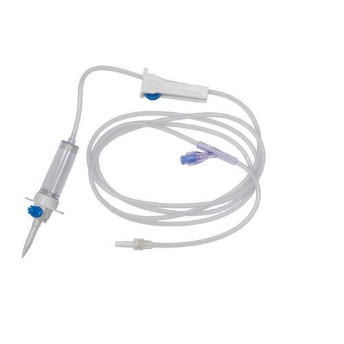 带Y型连接器输液器 - IV - Lars Medicare Pvt Ltd. - 配有不含乳胶的部件