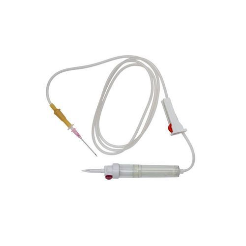 输血器 - Pro-Fusion Delta™ - Lars Medicare Pvt Ltd. - 聚氯乙烯 / 带过滤器防颗粒污染 / 带龙头阀