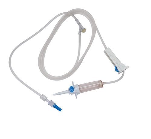 带Y型连接器输液器 - Pro-Inject Safe™ - Lars Medicare Pvt Ltd. - 配有不含乳胶的部件