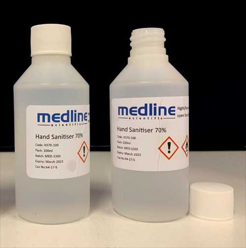 70%消毒洗手液 - MDHS70-100 - Medline Scientific - 100毫升