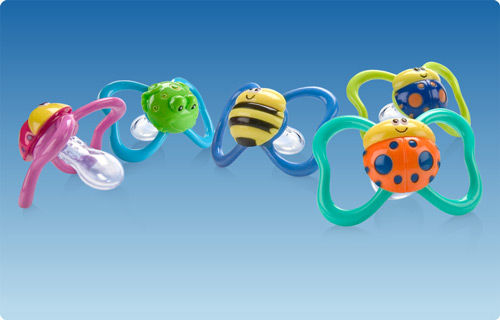 硅胶婴儿安抚奶嘴 - Paci-Pals™ - Nuby