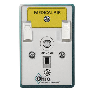 DISS输出终端 - 261020-14 - Ohio Medical - 医疗体气分配设备 / 空气