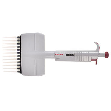机械微量移液器 - ratiopetta® series - Ratiolab - 多通道 / 容量可变化 / 加压加热