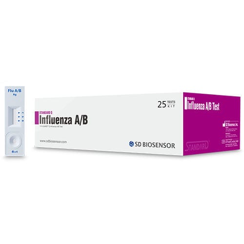 流感快速诊断套装 - 09INF40D - SD BIOSENSOR. INC - 甲型流感 / 乙型流感 / 鼻咽
