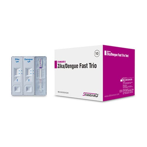 寨卡病毒快速诊断套装 - 09ZK61A - SD BIOSENSOR. INC - 登革热 / 免疫球蛋白M / IgG免疫球蛋白G