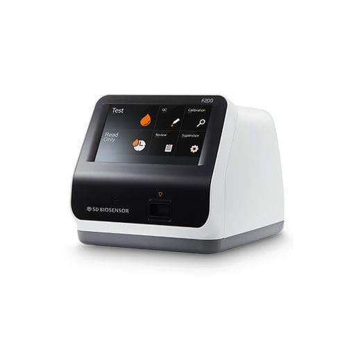 自动免疫分析仪 - F200 - SD BIOSENSOR. INC - 临床诊断 / 荧光 / 侧流