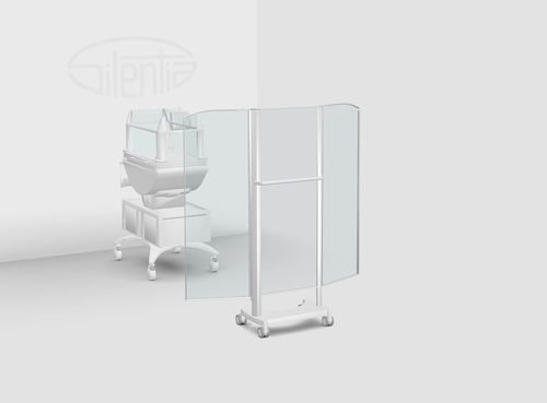 移动式医用隔断 - 06522-CP - Silentia - 三折