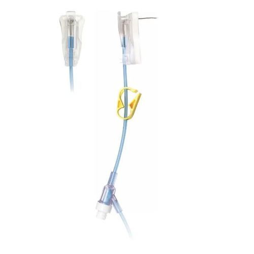 植入口注射针头 - Gripper Plus™  - ICU medical - Huber / 安全 / 19G