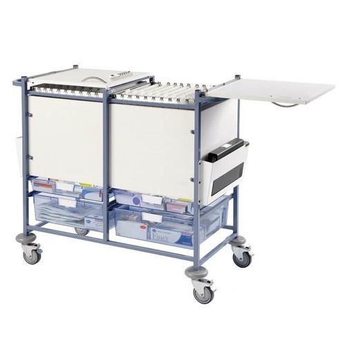 医用推车 - Sun-MNT20-DCL - Sunflower Medical - 用于病历 / 存储 / 不锈钢