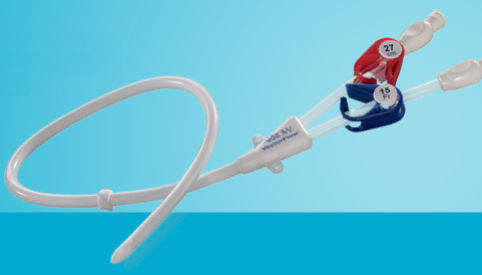 血液透析导管 - Arrow-Clark™ VectorFlow® - Teleflex Medical - 中央静脉 / 双腔