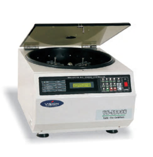 实验室离心机 - VS-5000N - Vision Scientific - 台式 / 水平 / 用于微型管