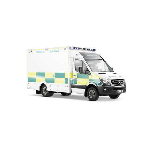 传染病风险控制救护车 - WAS 500 - WAS - Wietmarscher Ambulanz- und Sonderfahrzeug - 隔间式 / B型 / 4担架