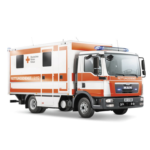 重症监护救护车 - WAS 500 - WAS - Wietmarscher Ambulanz- und Sonderfahrzeug - 用于救援 / 运输病患 / 隔间式
