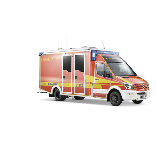 救援车 - WAS 900  - WAS - Wietmarscher Ambulanz- und Sonderfahrzeug - 隔间式 / 柴油 / 自动