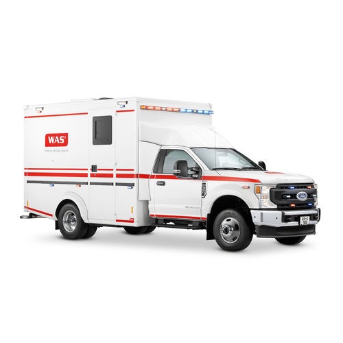 隔间式救护车 - WAS 4x4 - WAS - Wietmarscher Ambulanz- und Sonderfahrzeug - 四驱 / 氧气治疗 / 柴油机