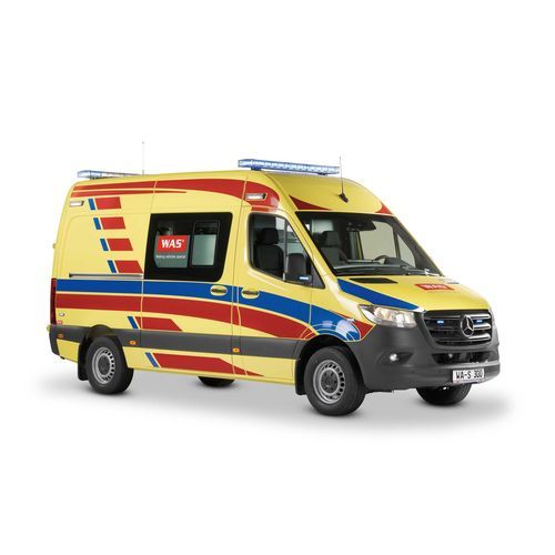 B型救护车 - WAS 300 - WAS - Wietmarscher Ambulanz- und Sonderfahrzeug - 辅助医护人员 / 厢式货车 / 氧气治疗