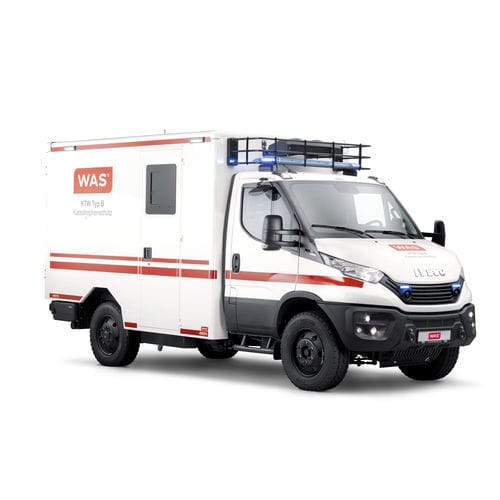 救援车 - WAS 500  - WAS - Wietmarscher Ambulanz- und Sonderfahrzeug - 隔间式 / 全地形 / 氧气治疗