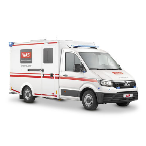 救援车 - WAS 500  - WAS - Wietmarscher Ambulanz- und Sonderfahrzeug - 隔间式 / 4担架 / 电动液压