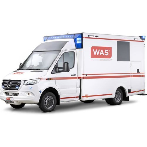 隔间式救护车 - WAS 500  - WAS - Wietmarscher Ambulanz- und Sonderfahrzeug - 4担架 / 柴油 / 自动