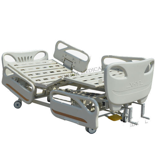 医院病床 - XHS30A - HI-LIFE Technology (HEBEI ) Co., Ltd. - 手动 / 高度可调节 / 带滑轮
