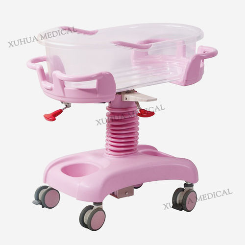 带滑轮医用婴儿床 - HL-A151A - HI-LIFE Technology (HEBEI ) Co., Ltd. - 可调高度 / 透明