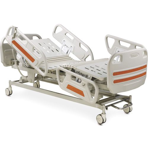 医院病床 - ALK06-B03P-B - Zhongshan Aolike Medical Equipment Technology - 电动 / 高度可调节 / 带滑轮