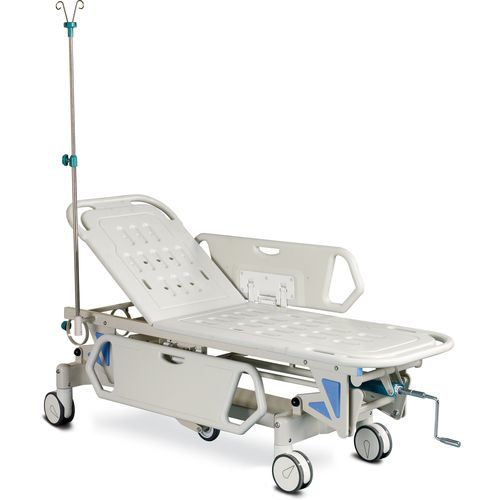 急救担架车 - ALK06-H800 - Zhongshan Aolike Medical Equipment Technology - 液压 / 可调高度 / 椅背可调