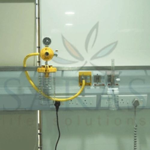 卧式床头设备带 - Saras Life Solutions - 壁挂 / 用于麻醉恢复室 / 重症监护科