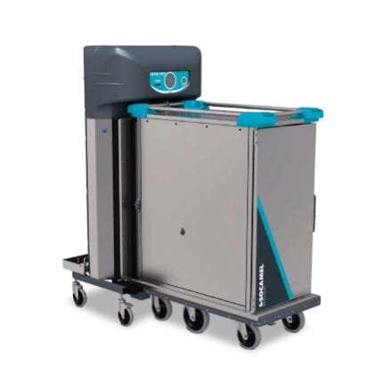 医用推车 - DOUBLEFLOW ERGOSERV XS - Socamel Technologies - 设备用 / 运输 / 对接