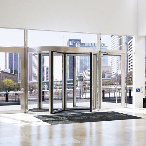 医院门 - RD100 - ASSA ABLOY Entrance Systems Italy Srl - 玻璃板 / 玻璃