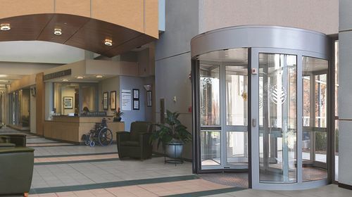 防护门 - RD600 UniTurn - ASSA ABLOY Entrance Systems Italy Srl - 安全 / 用于医疗机构 / 平开