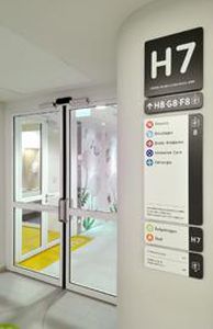 防护门 - UniSwing® Robust - KONE - 防火 / 用于医疗机构 / 平开
