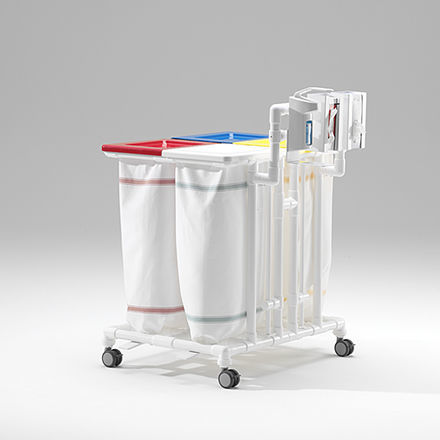 脏带行李架推车 - SLH 024 B FP ESP 2HSP ATS - RCN Medizin - 医院用 / 运输 / 4 袋式