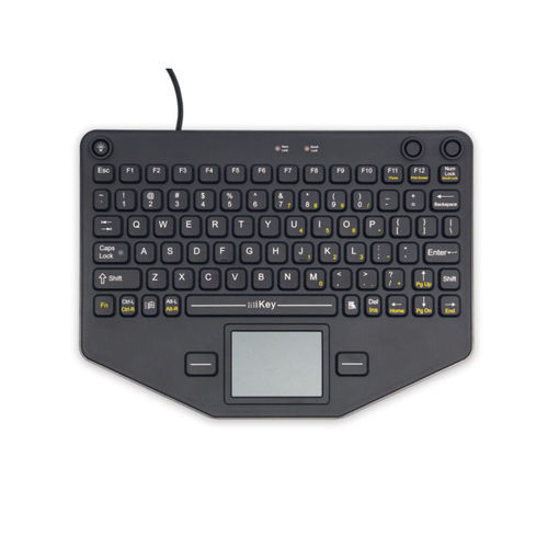 带触摸板医用键盘 - SL-80-TP - IKEY - 硅胶 / 硅类橡胶 / USB