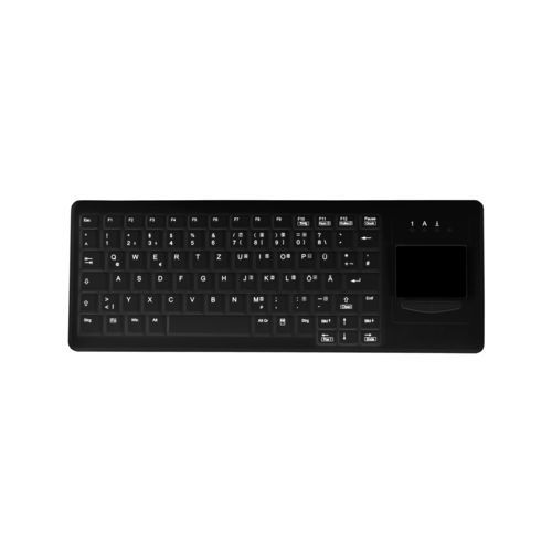 带触摸板键盘 - AK-C4400 - Active Key GmbH - 硅胶 / 卫生 / 背光