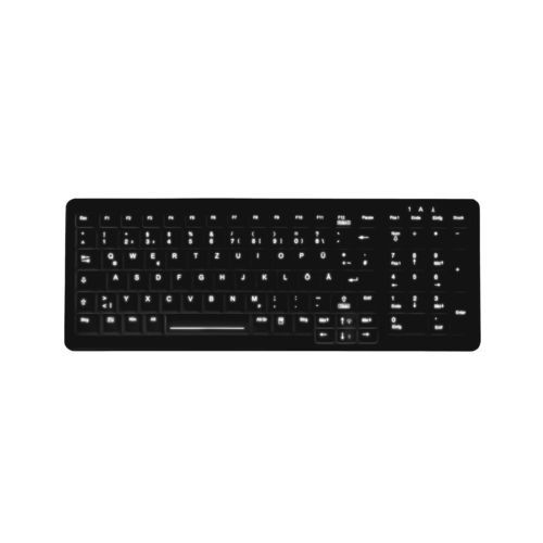 带数字键区键盘 - AK-CB7000 - Active Key GmbH - 硅胶 / 卫生 / 背光
