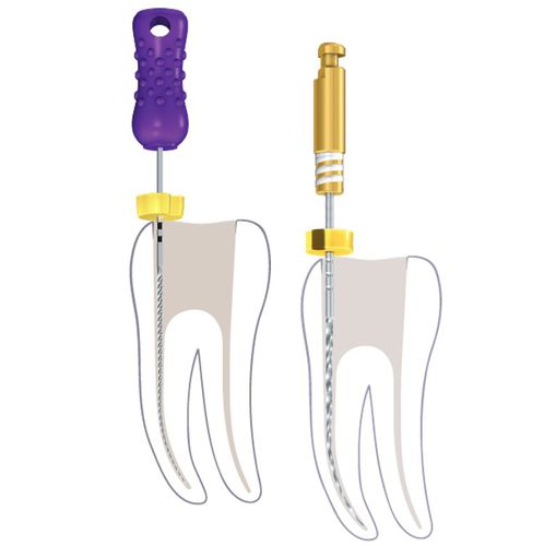 手动牙髓锉刀 - PathGlider - Komet Dental - 下滑路径