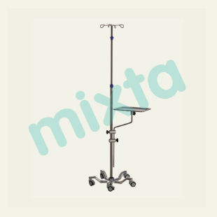 带滑轮输液架 - MSA 4064 - MIXTA - 不锈钢