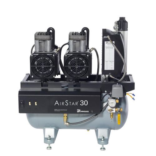 医用压缩机 - AirStar 30 - Air Techniques/美国AIR TECHNIQUES - 牙科 / 隔膜 / 4 台式